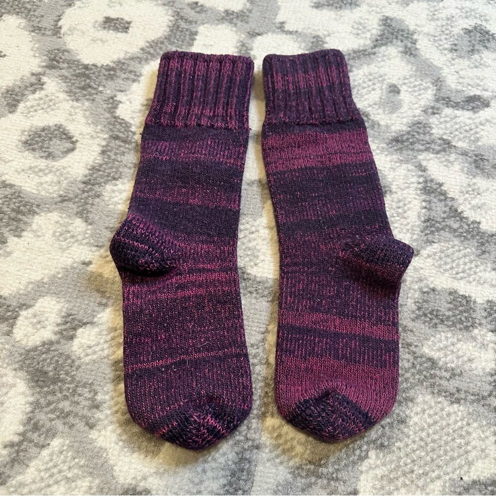 Duluth Trading Company Co Heavy Weight Women’s Socks Purple